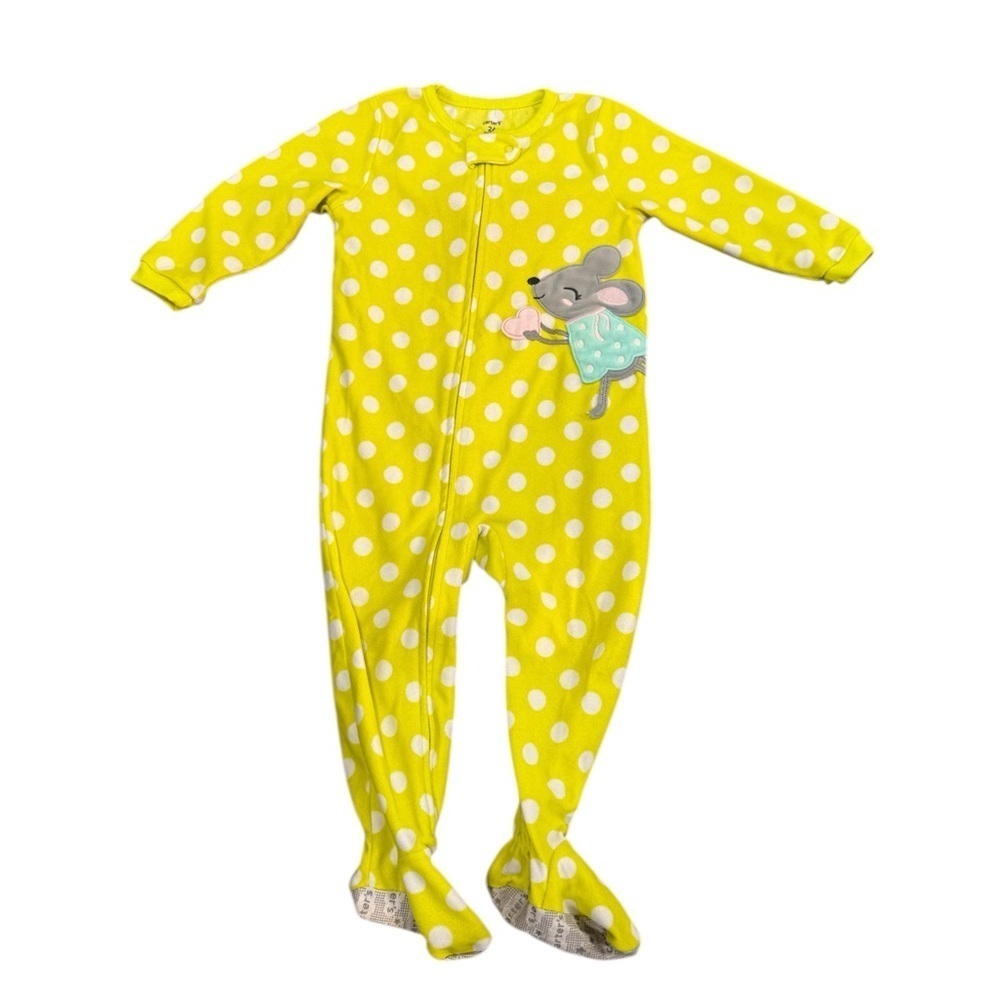 Carter’s | Footed Polka Dot Pajamas